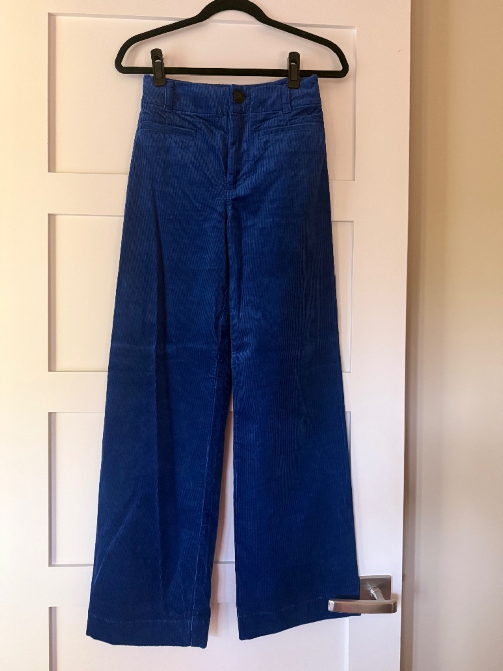 Maeve Cobalt Blue Colette Wide Leg Trousers